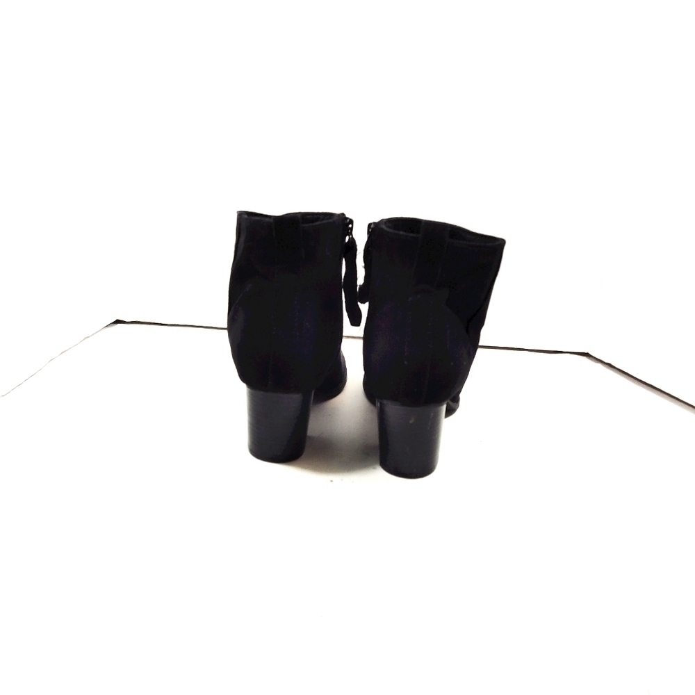 Old Navy Women's boots ankle black faux suade Size: 7 - Picture 4 of 6